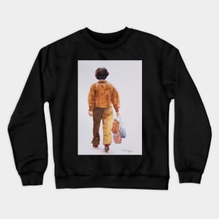 Person walking in Japan Crewneck Sweatshirt